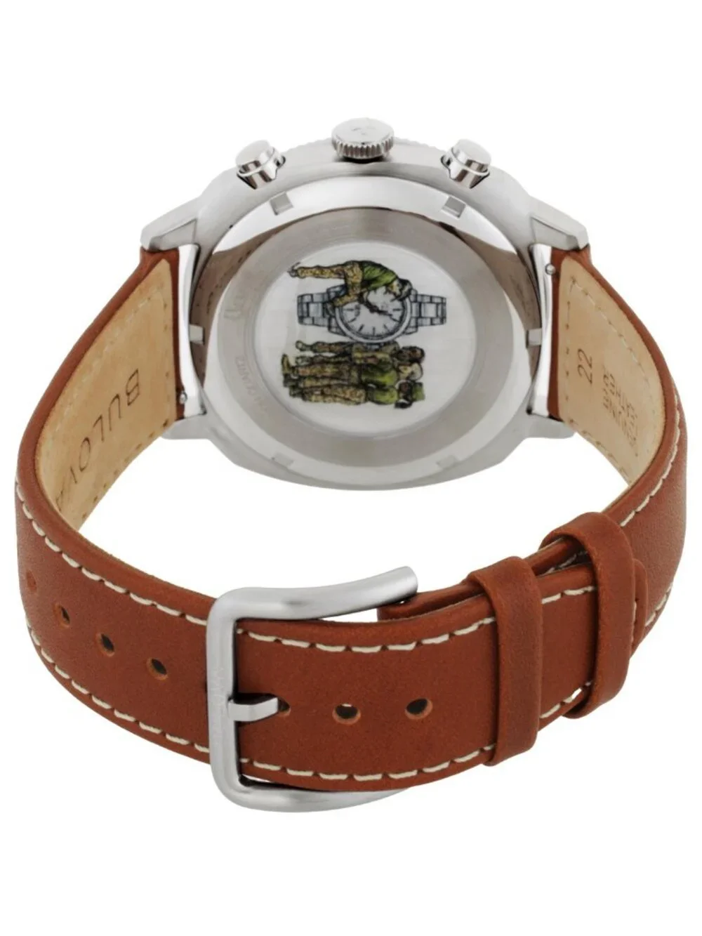 NWT Bulova Military VWI Special Edition Chronograph Quartz Green Dial Men's Watc